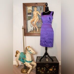 Satin Purple Dream! Size 12 NWOT